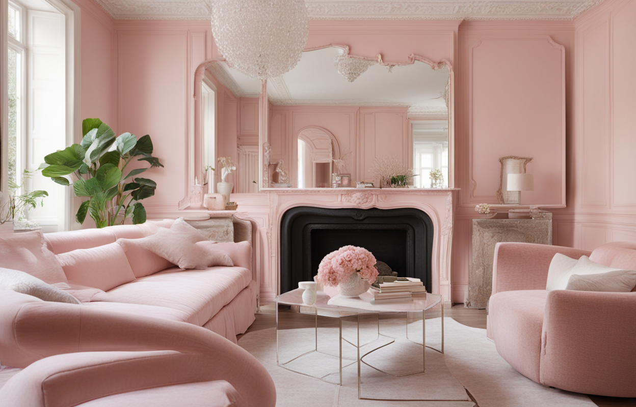 Living Room Mirror Idea