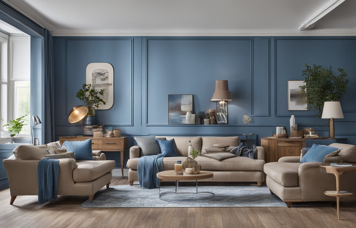 What Color Walls Go With Dark Brown Furniture