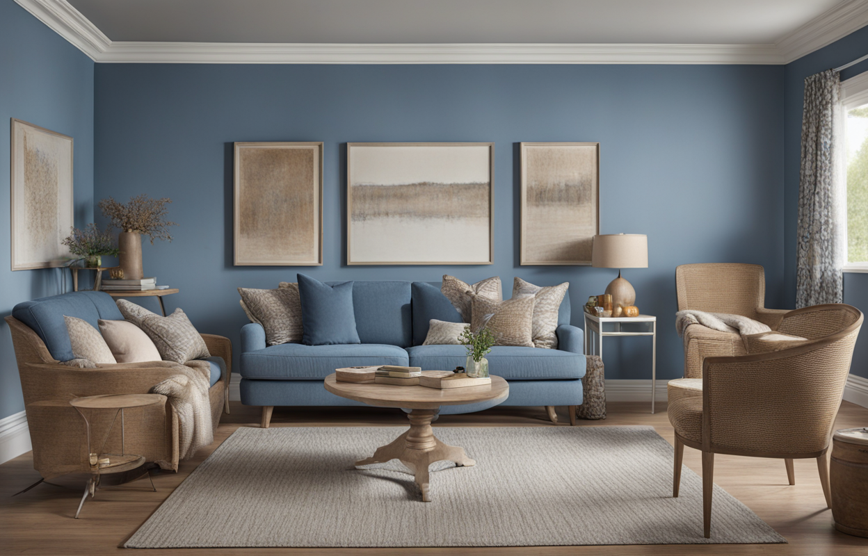 What Color Walls Go With Dark Brown Furniture