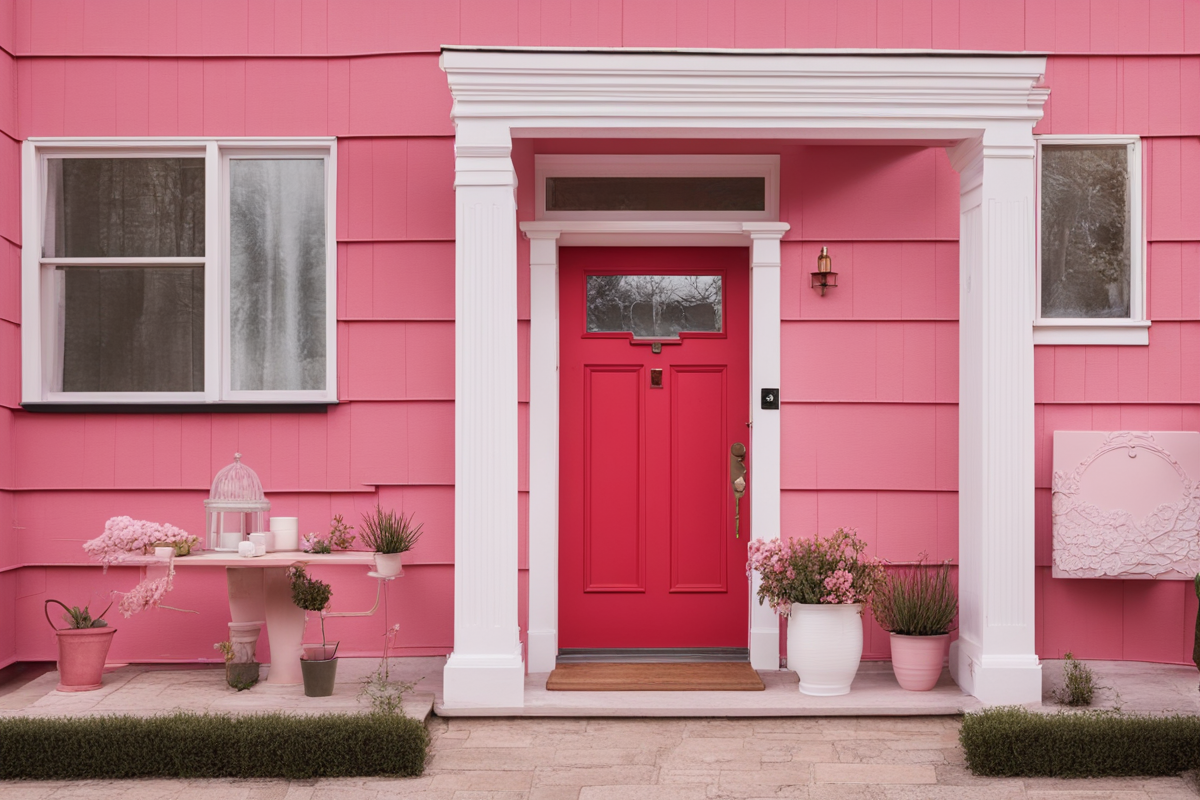 red front door design ideas
