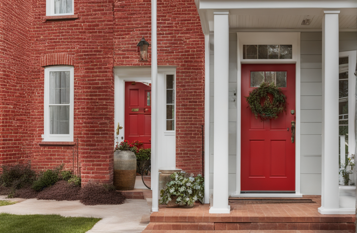What Does a Red Front Door Mean?