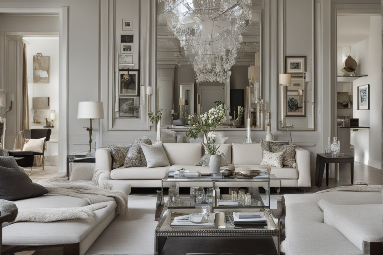 Living Room Mirror Idea