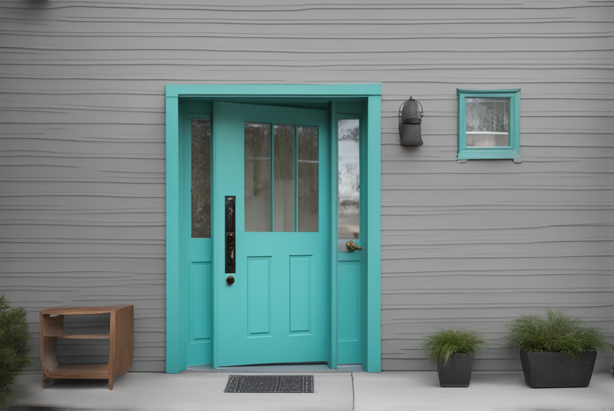 Front Door Colors For A Gray House