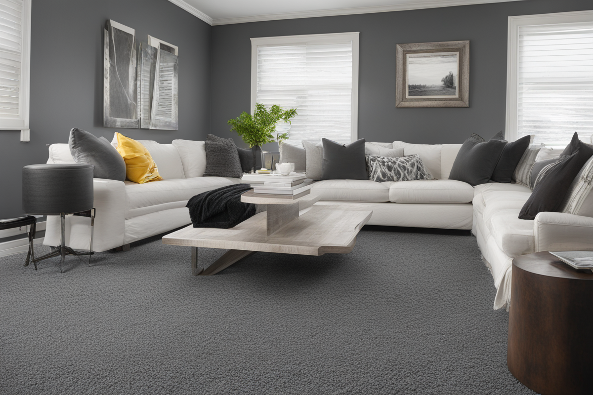 Top Carpet Colors That Complement Charcoal Gray Walls