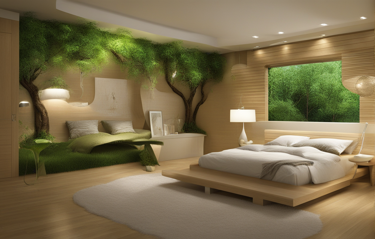 nature bedroom idea