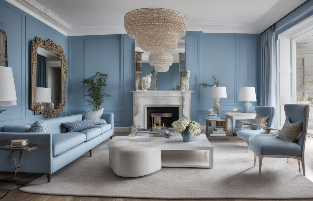 Living Room Mirror Idea