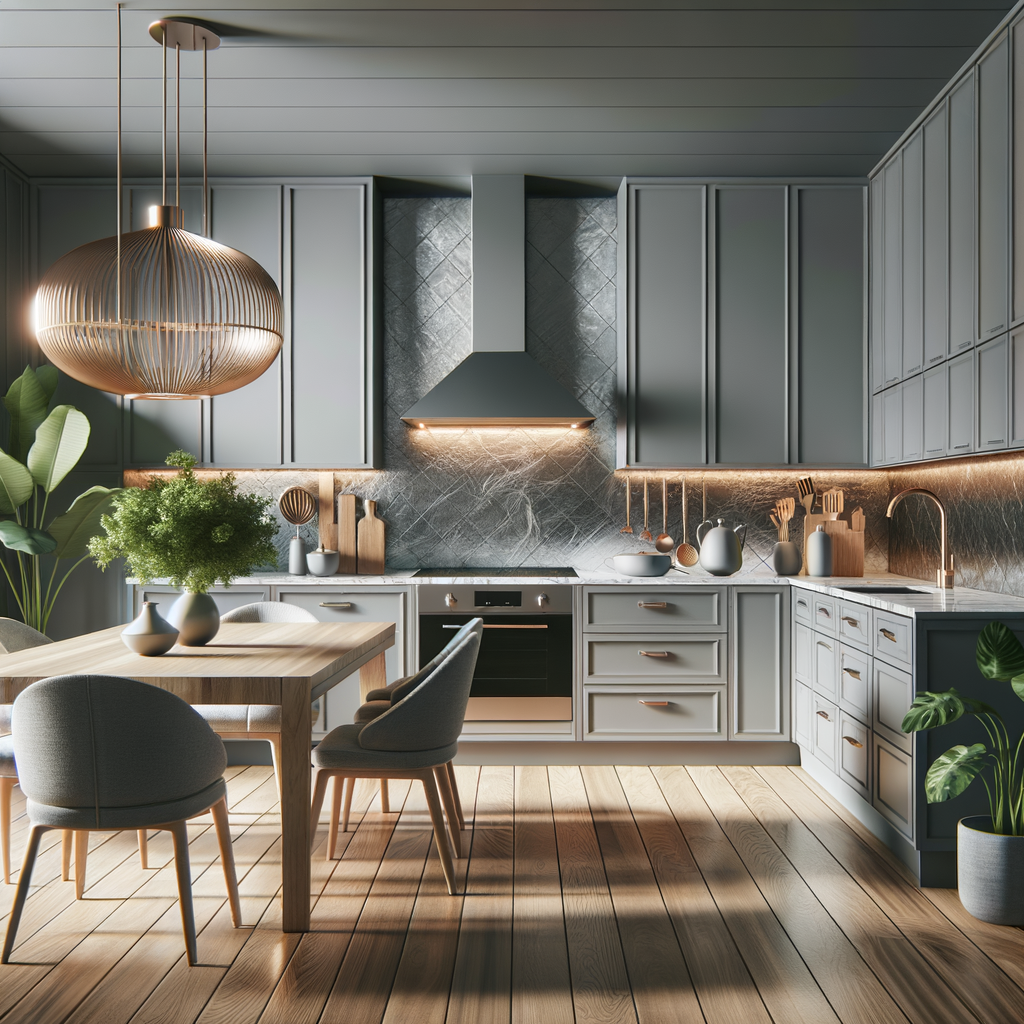 Kitchen Colors With Gray Cabinets