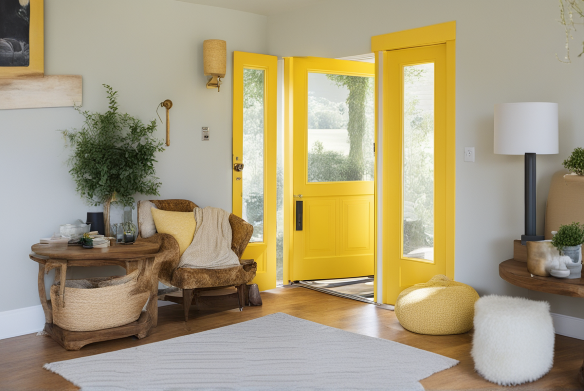 Should Your Front Door Be the Same Color Inside and Out?