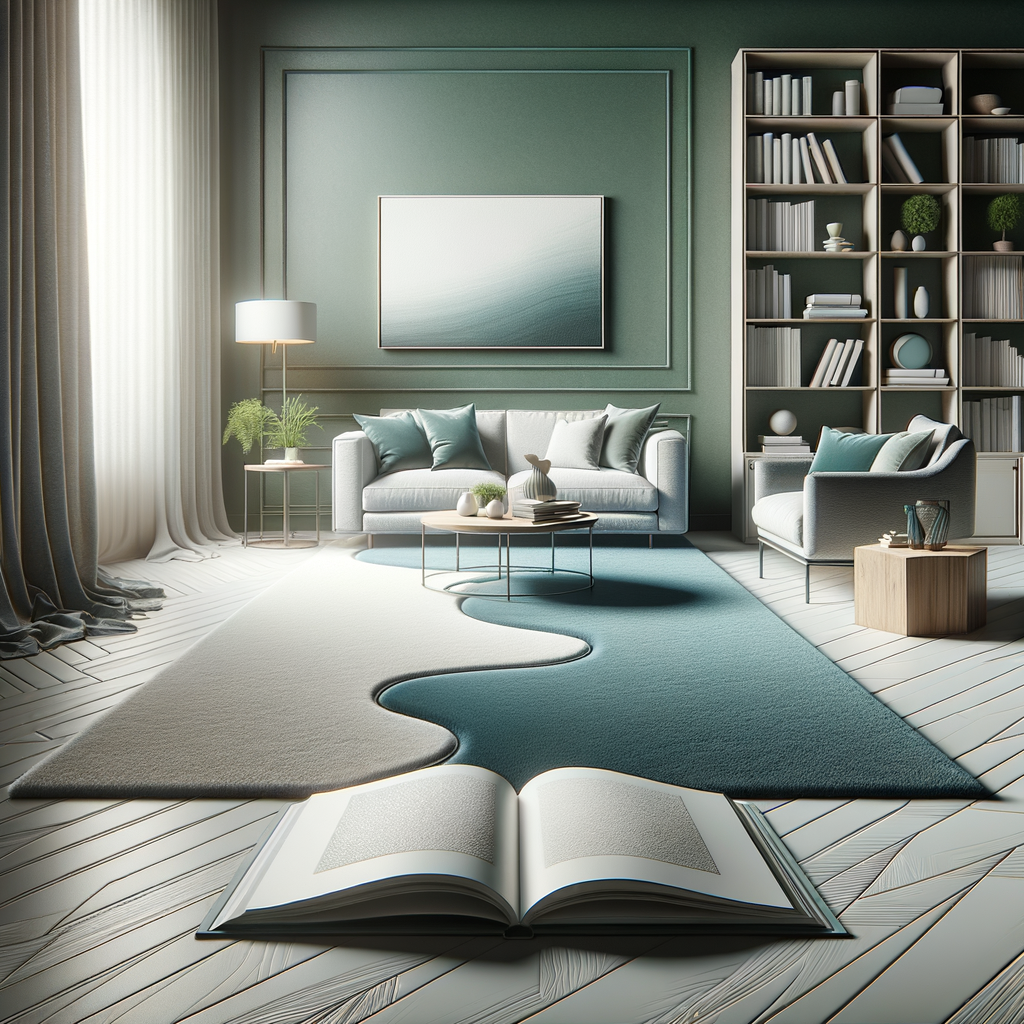 What color carpet goes with forest green walls