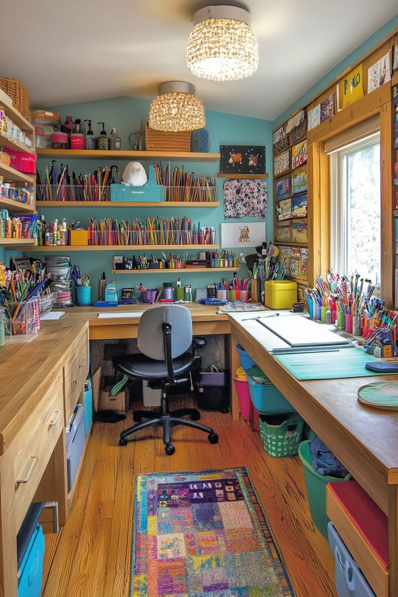 15 Innovative Craft Room Layouts for Any Space