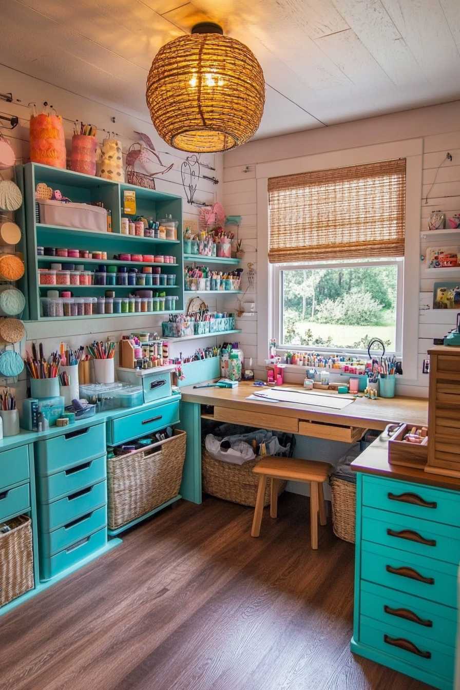 15 Innovative Craft Room Layouts for Any Space — DreamyHomeStyle