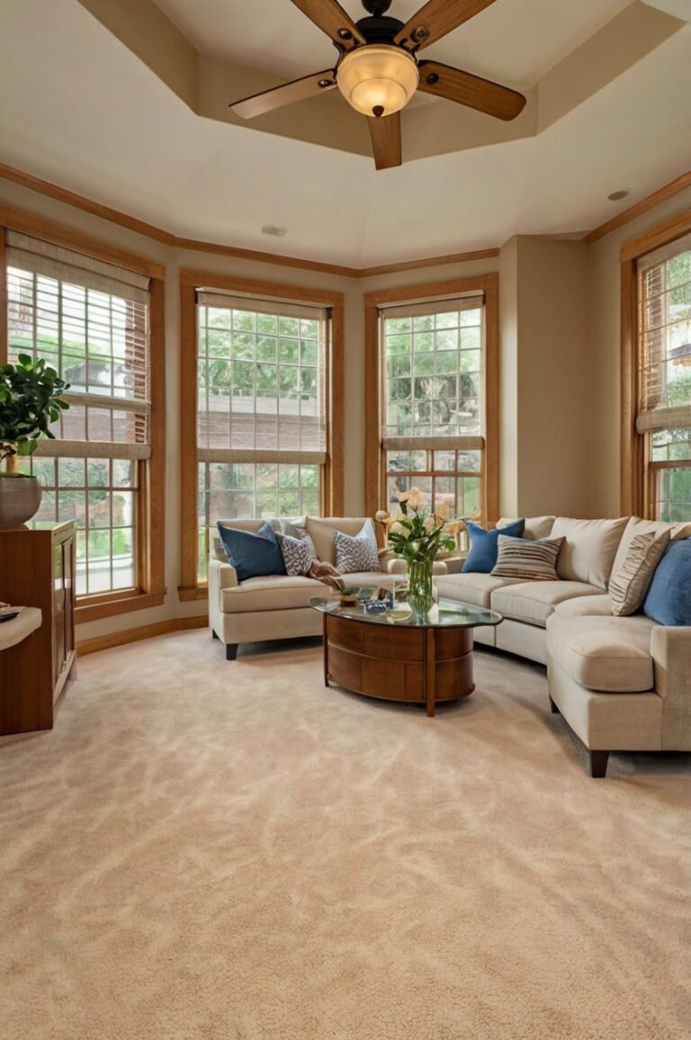 11 Stunning Carpet Colors That Make Honey Oak Trim Shine
