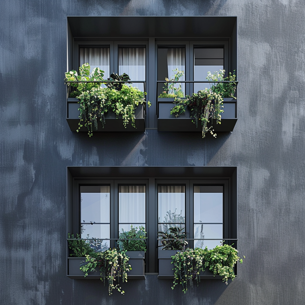 window-boxes