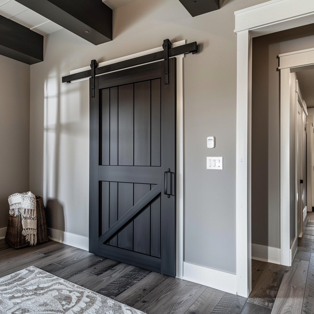 dark-doors-with-white-trim