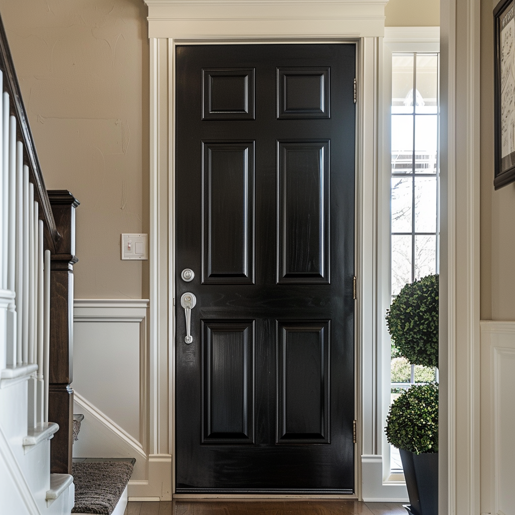 refinished-antique-door-with-white-tri
