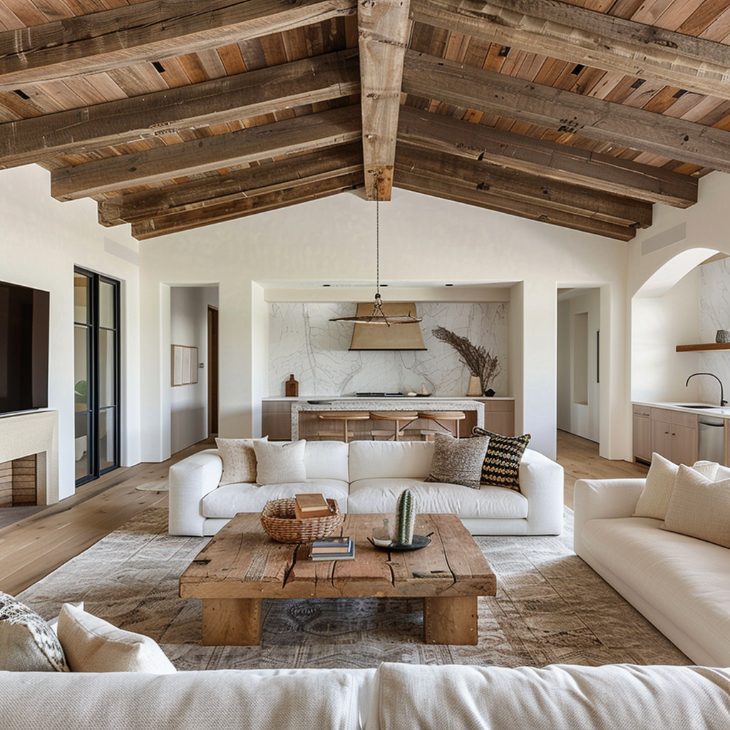 wood-beams-on-ceiling