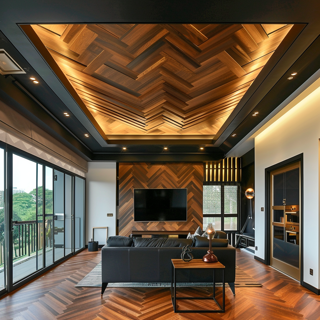 wood-beams-on-ceiling