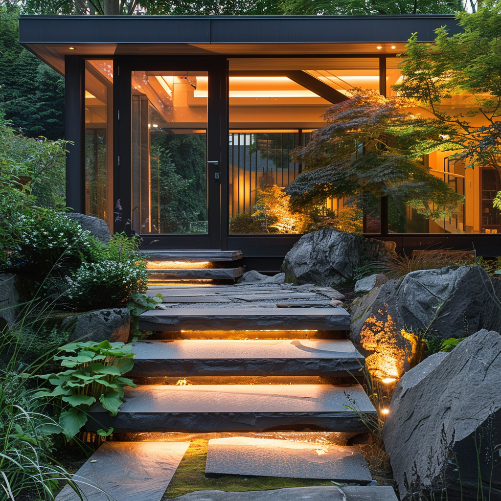 Add Timeless Appeal with Limestone Steps