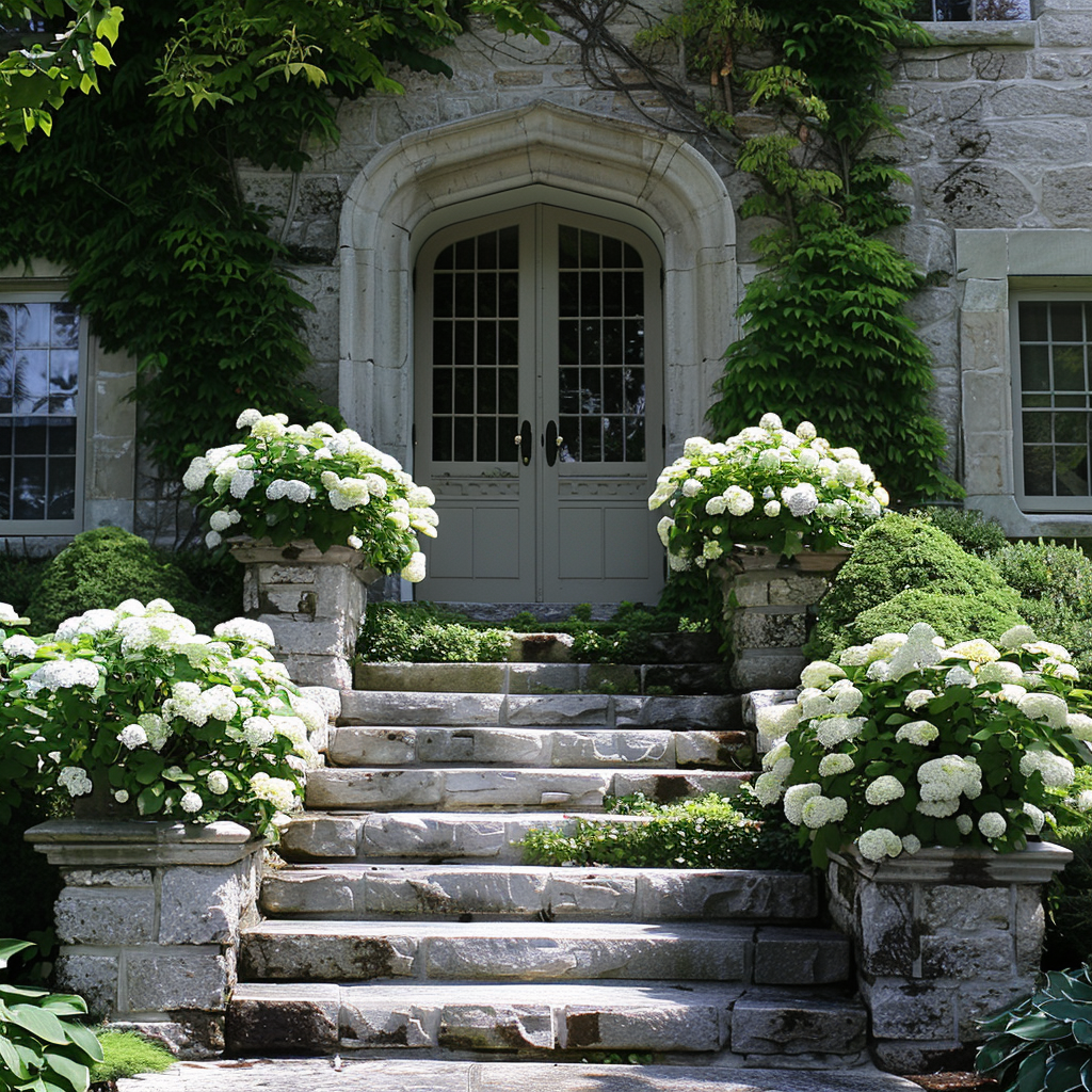 Add Timeless Appeal with Limestone Steps