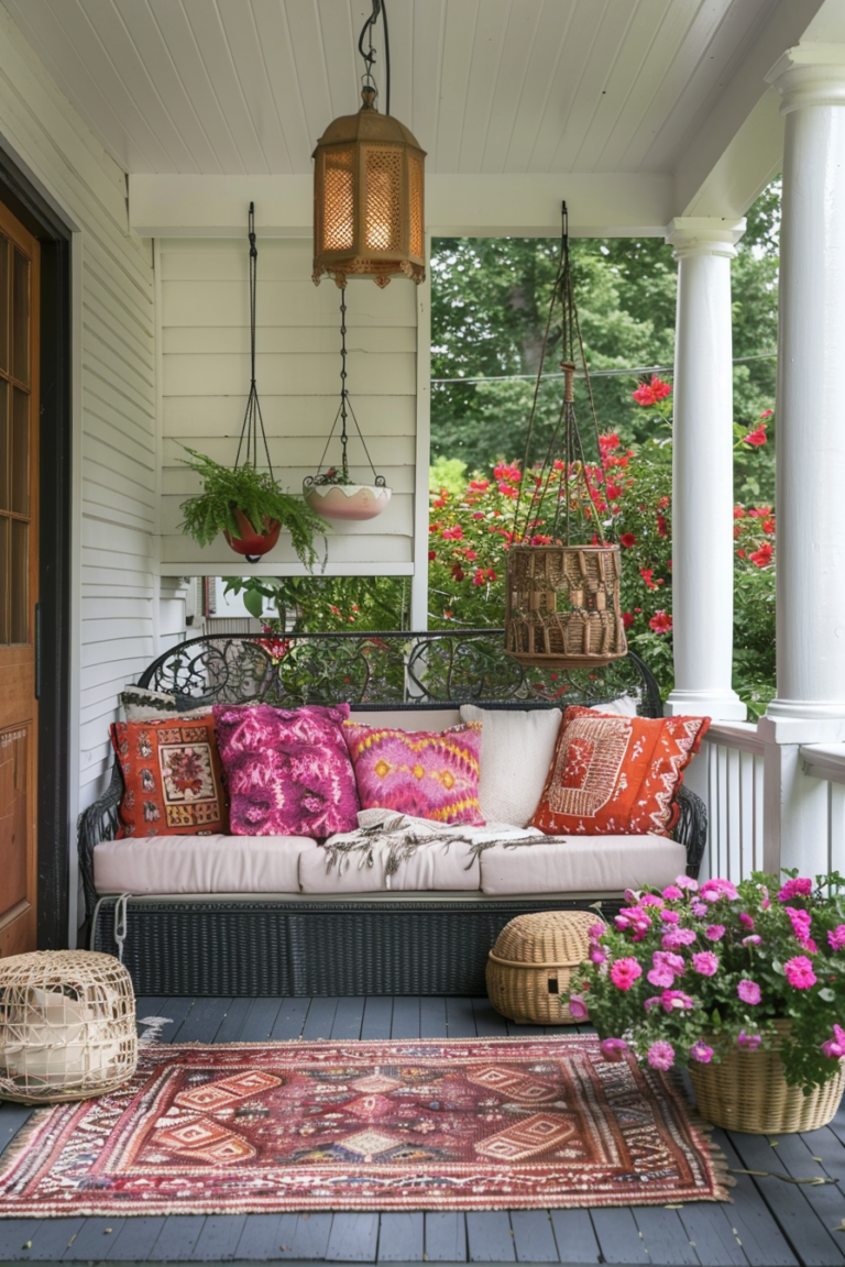 Breathe New Life Into Your Front Porch With 14 Spring Decor Tips
