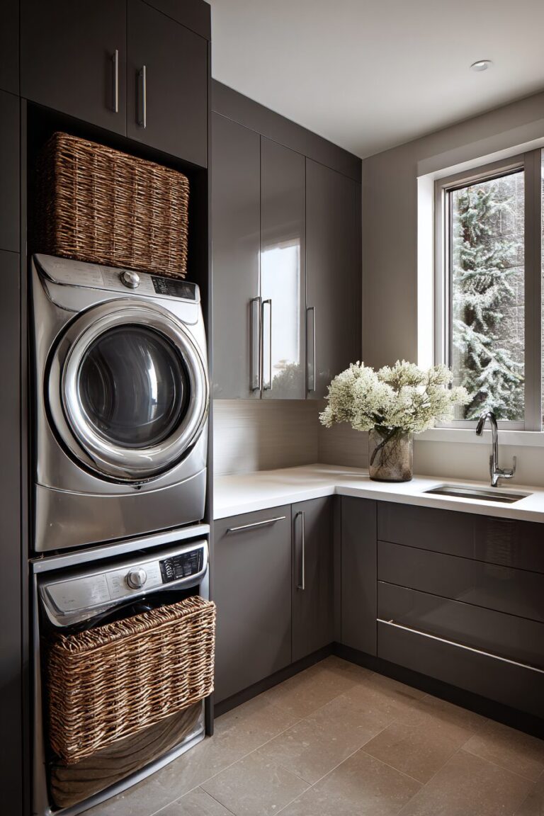 Maximize Your Small Laundry Room with These Space-Saving Ideas