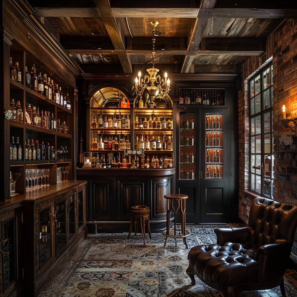 Design a Sunroom Whiskey Lounge