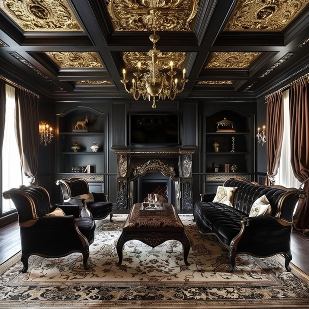 western-gothic-living-room