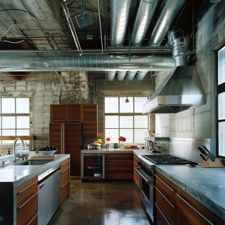 13 Stylish Industrial Kitchen Makeovers — DreamyHomeStyle