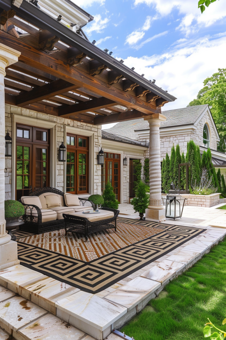 13 Stunning Outdoor Rug Ideas To Transform Your Patio — DreamyHomeStyle