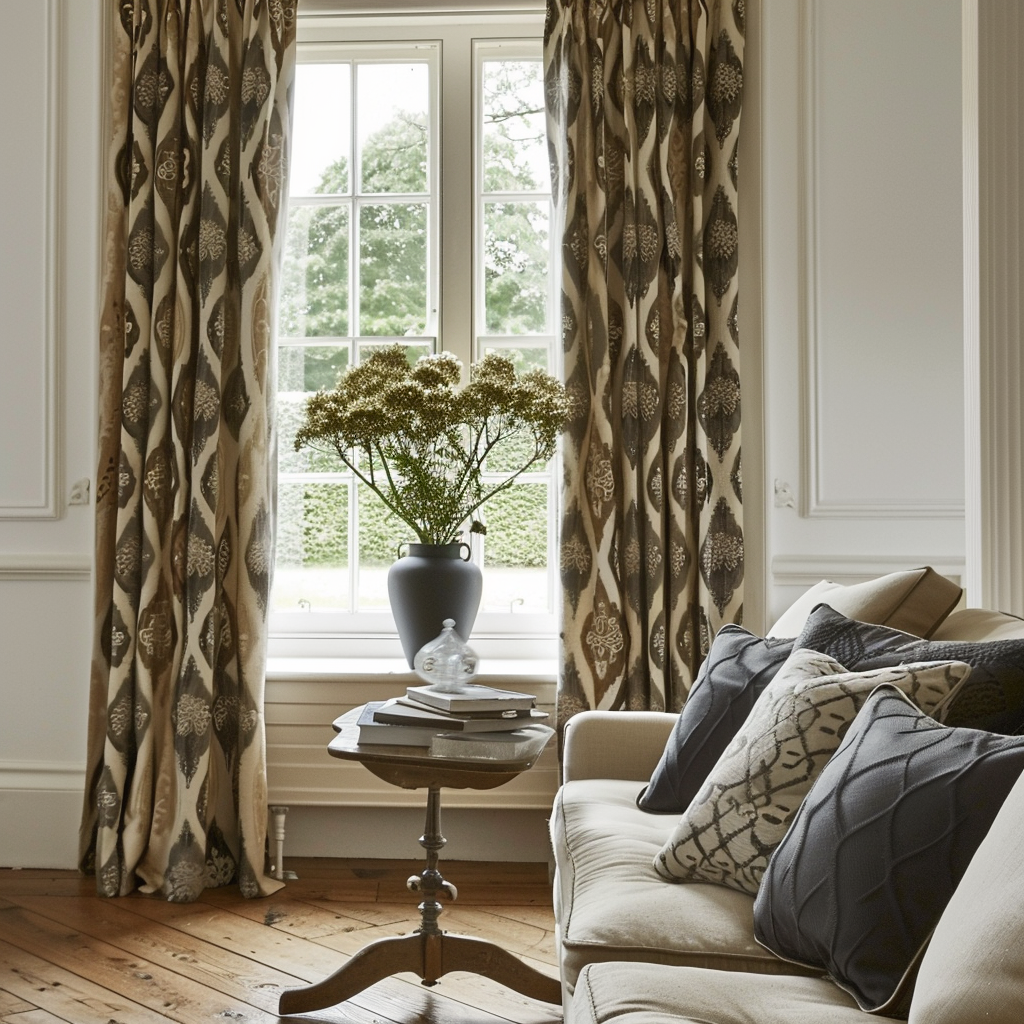 rustic window treatments