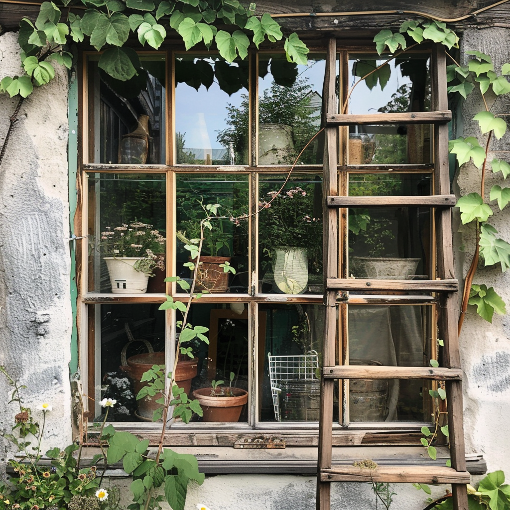 rustic window treatments