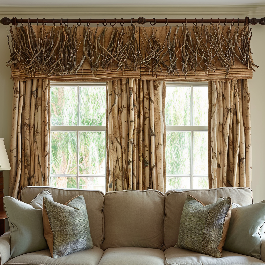 rustic window treatments