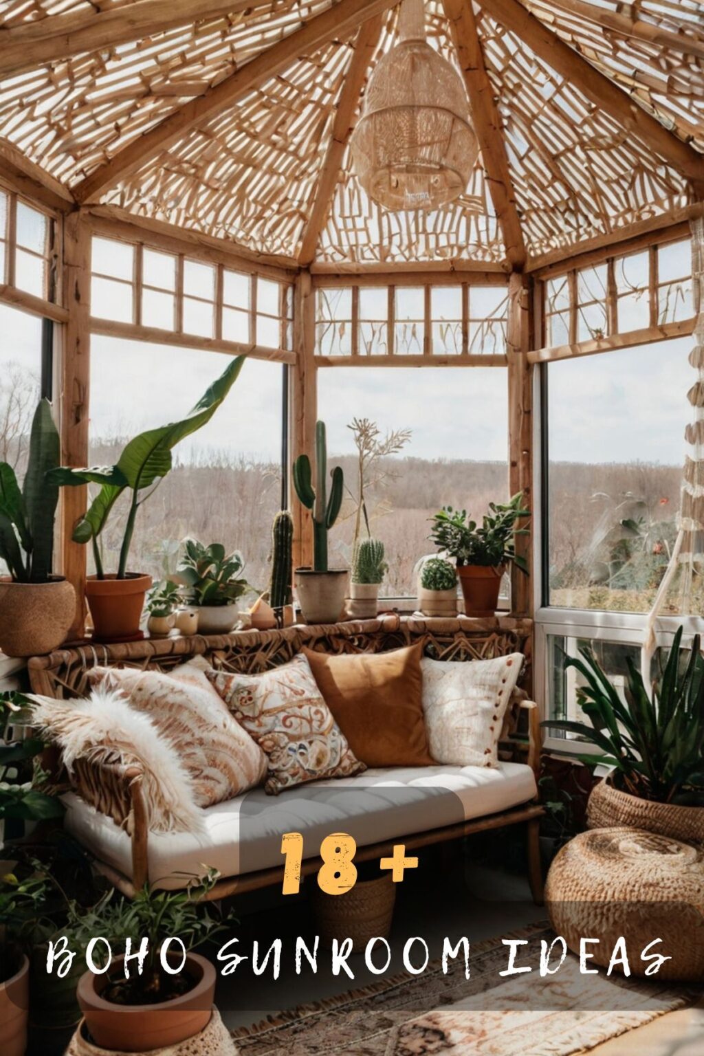Boho SunRoom Ideas for a Cozy and Vibrant Space — DreamyHomeStyle