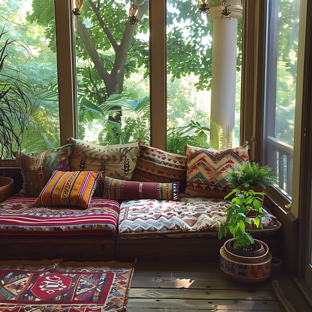 boho-sunroom-ideas