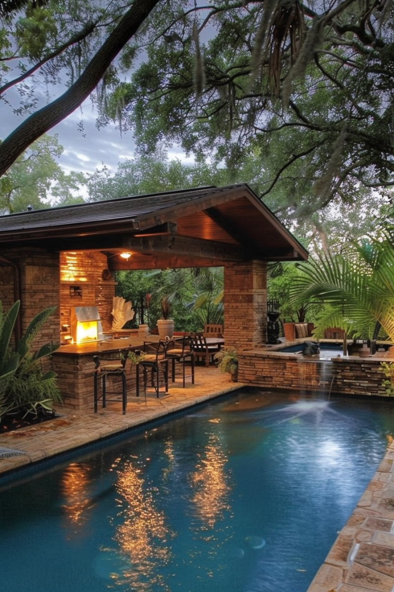 9+ Stylish Pool Deck Decorating Ideas For A Chic Outdoor Space ...