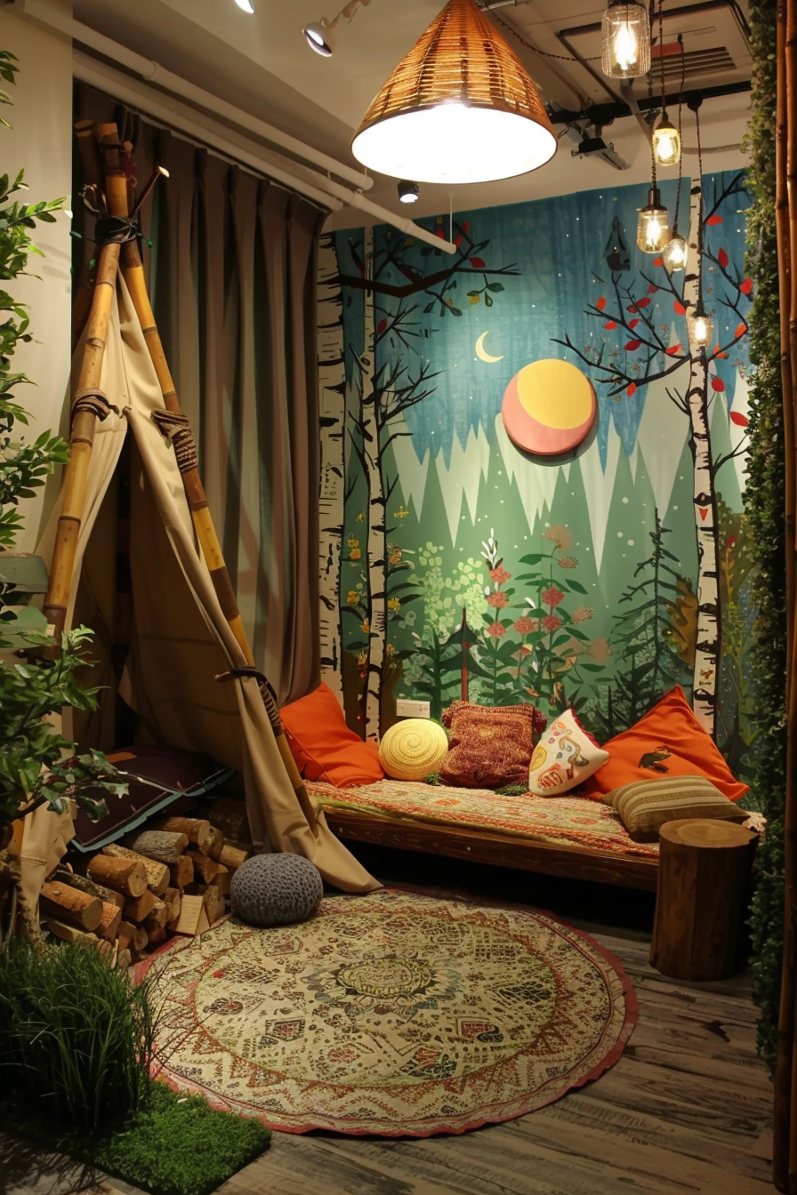 log-cabin-wall-decor-ideas