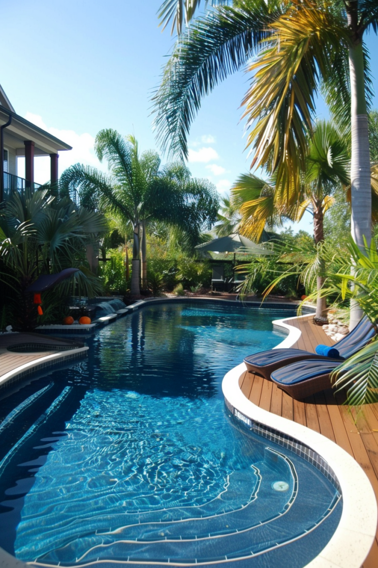 9+ Stylish Pool Deck Decorating Ideas For A Chic Outdoor Space ...