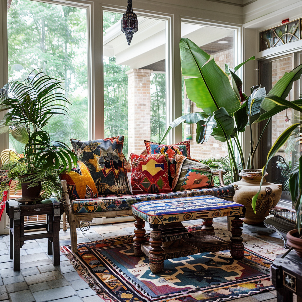 boho-sunroom-ideas