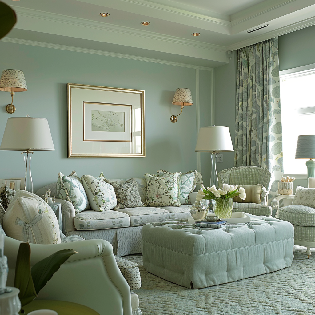 blue-and-green-living-room