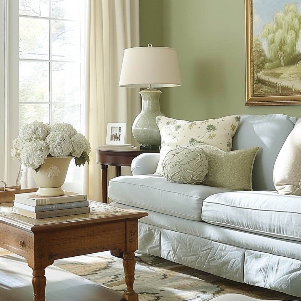 blue-and-green-living-room