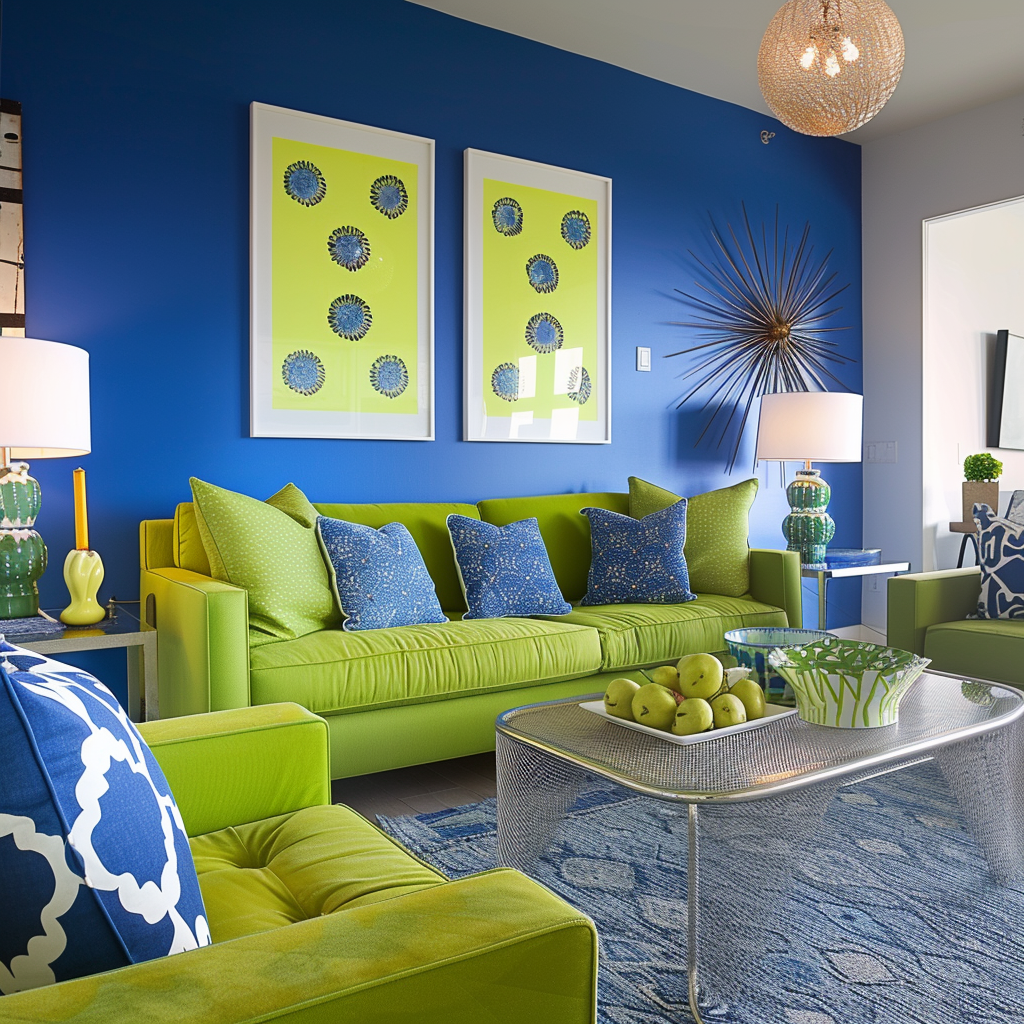 blue-and-green-living-room