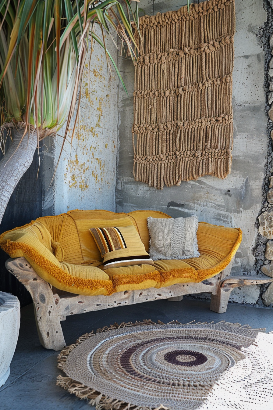 boho porch decor outdoor