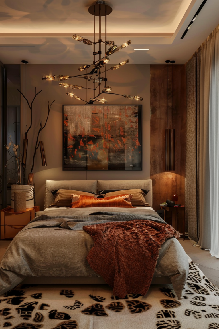 How to Achieve a Cozy Boho Mid-Century Modern Bedroom Look ...