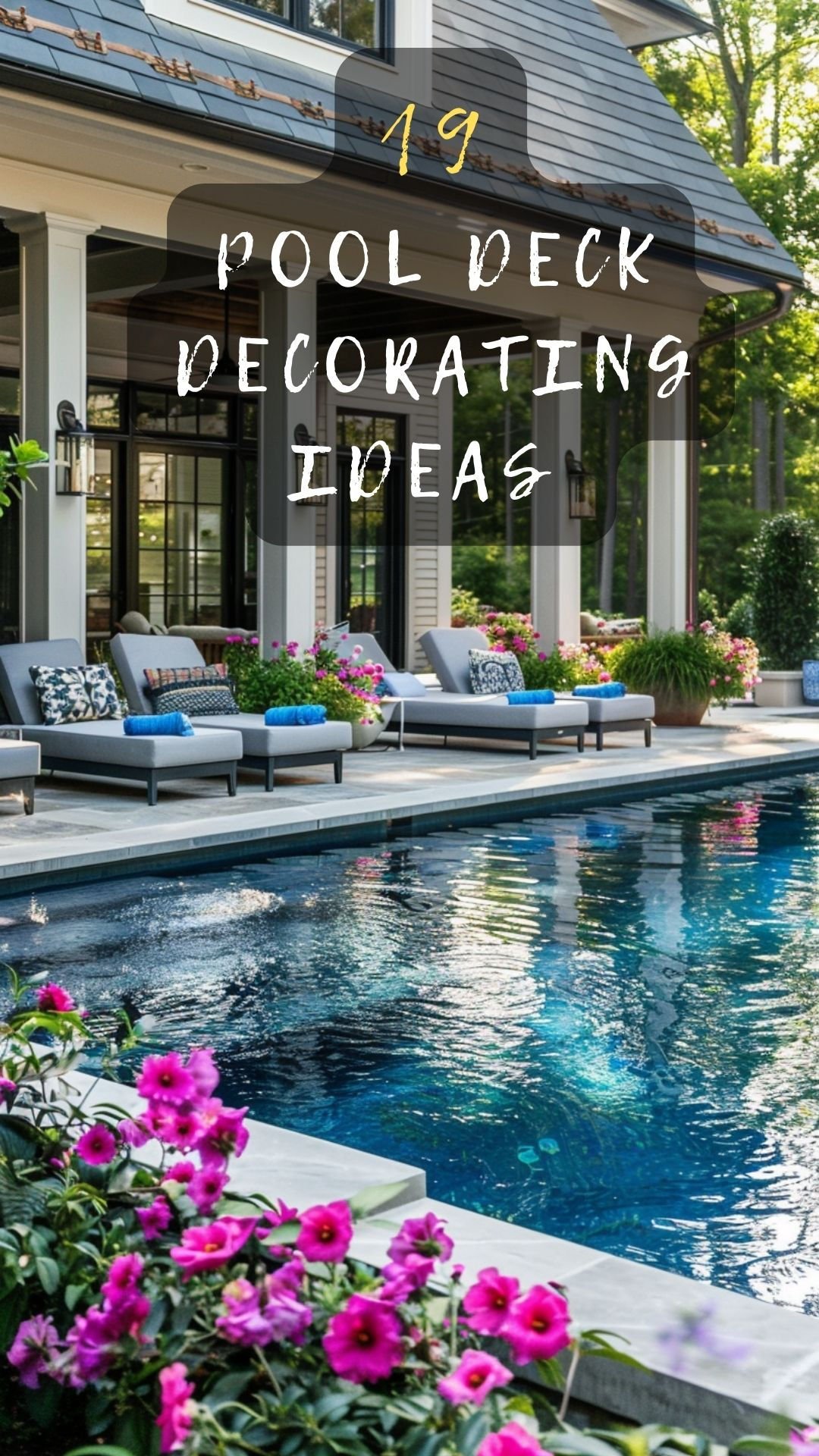 9+  Stylish Pool Deck Decorating Ideas For A Chic Outdoor Space