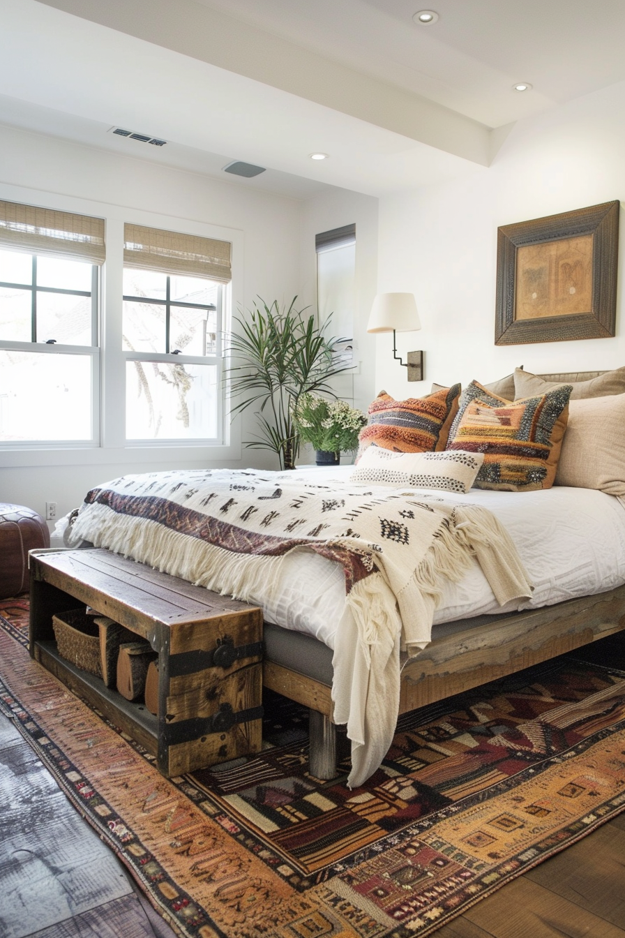 Boho bedroom