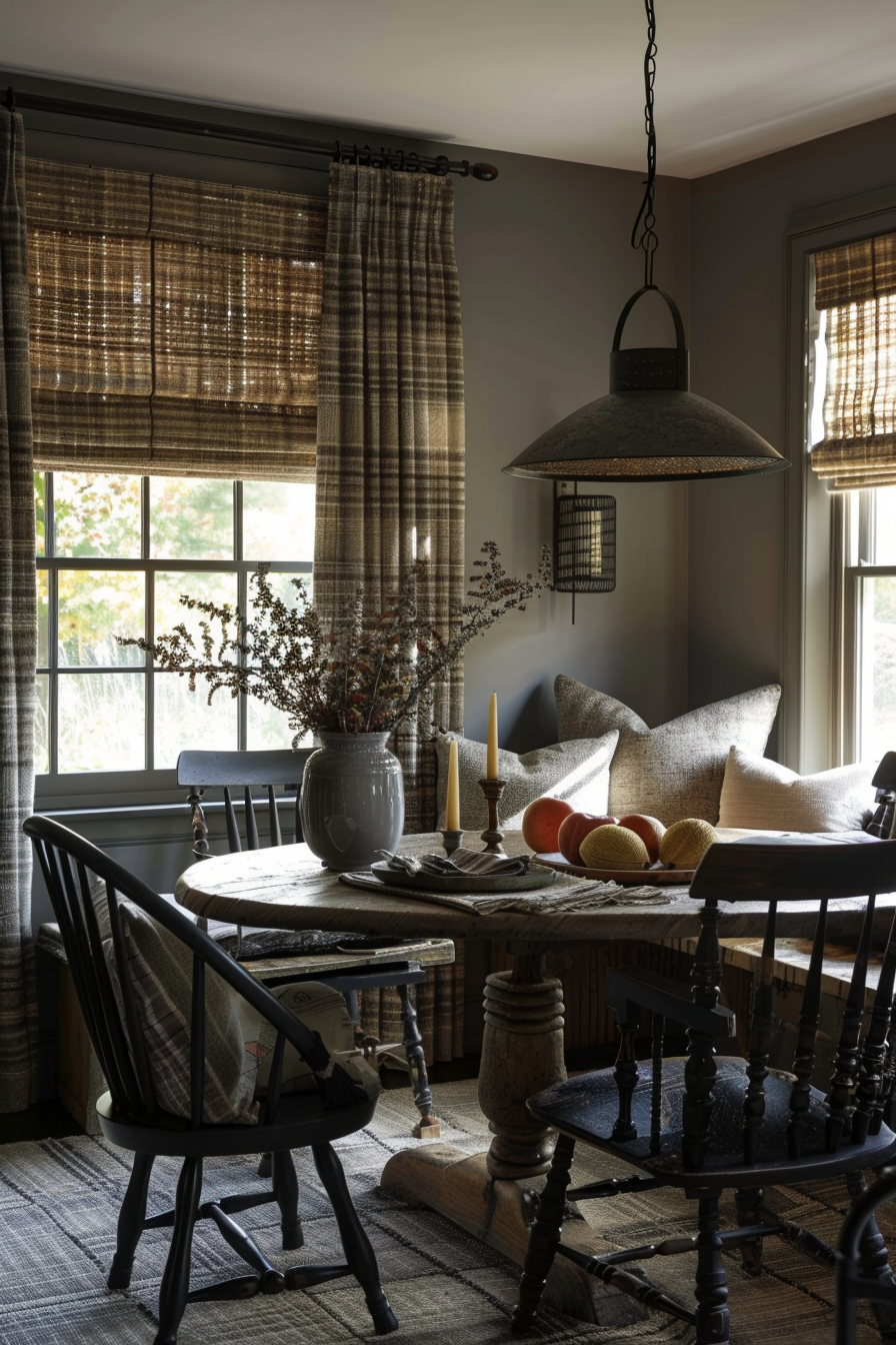 log-cabin-dining-room-ideas