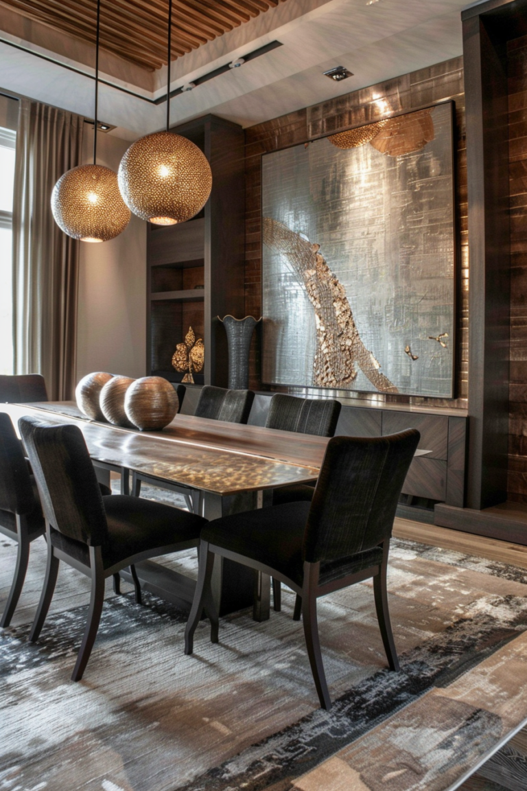 Create a Cozy Vibe With 13 Log Cabin Dining Room Ideas