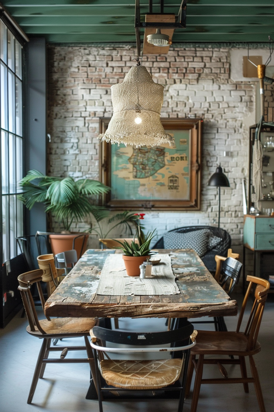 log-cabin-dining-room-ideas