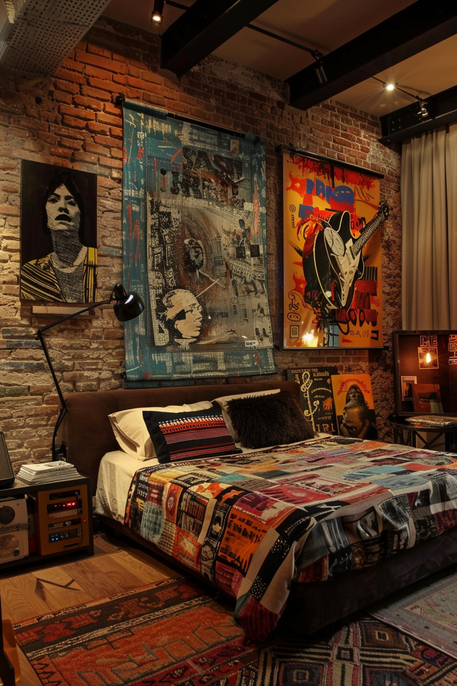 bedroom-wall-collage