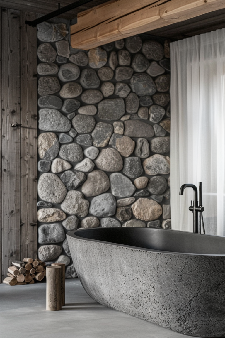 13 Cozy Log Cabin Bathroom Ideas For A Rustic Retreat